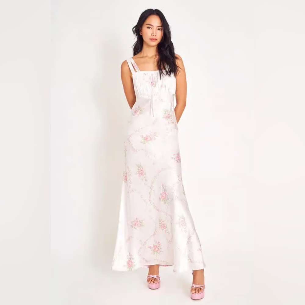 Loveshackfancy Kyan dress, angelic pink, size 00, NWT